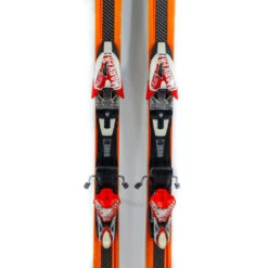 156cm Blizzard Magnesium World Cup GS Skis + Marker Comp 12 Bindings And Power Plate | USED -Ski Gear Store 156 Bl Ma Gs M 12 6
