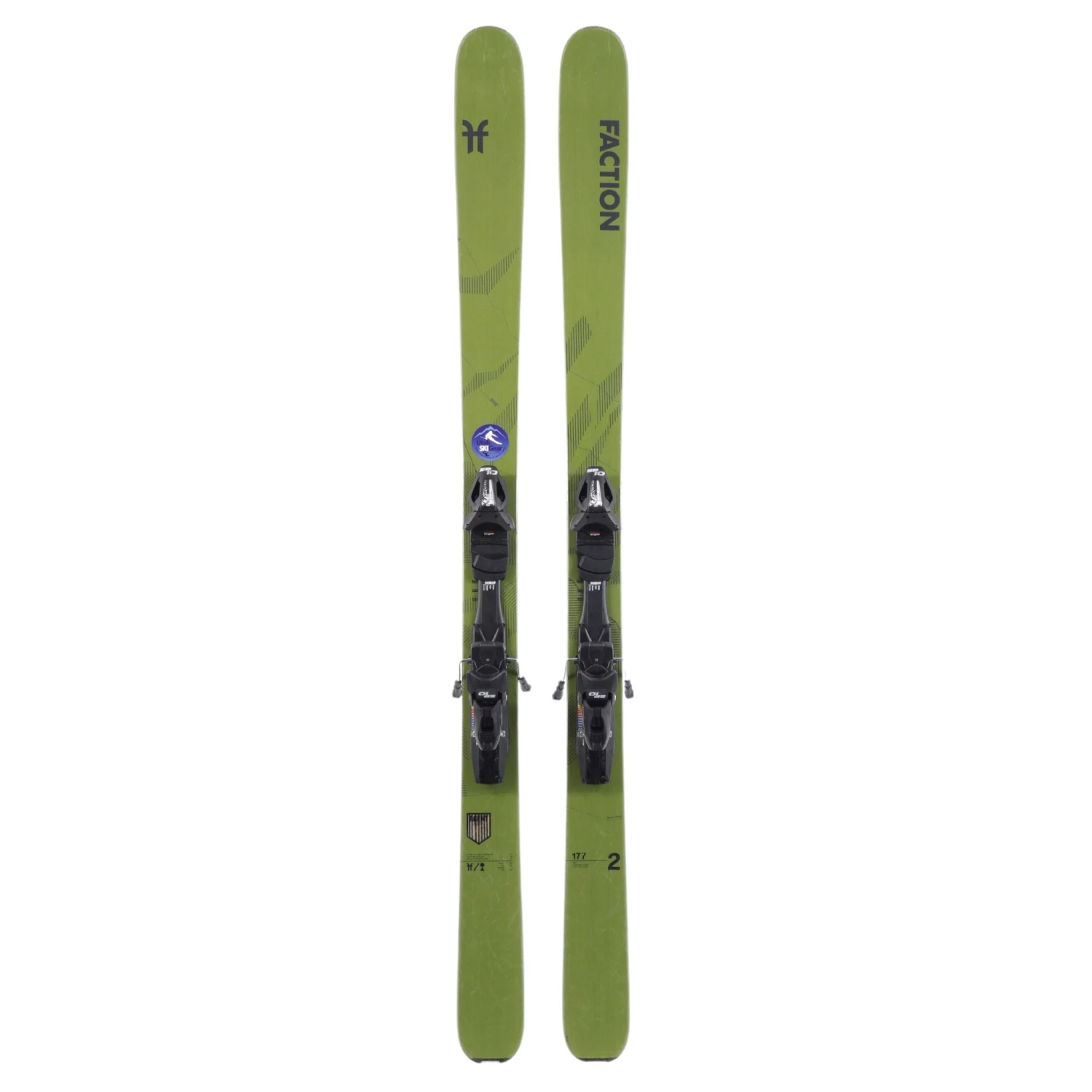 Faction Agent 2 177cm + Demo Bindings 2023 - USED 3 Faction Agent 2 177cm + Demo Bindings 2023 - USED