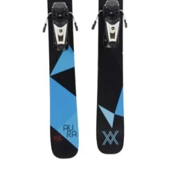 156cm Volkl Aura + Rossignol Jr Bindings- 2015- USED -Ski Gear Store 5 58725991 8c89 4988 9480 28fc2f475190