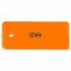 FK SKS Molded Wax Scraper -Ski Gear Store FK SKS Plastic Wax Scraper 4mm Orange