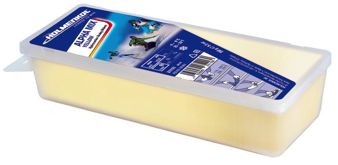 Holmenkol AlphaMix Yellow Wax - 150g - 24101 3 Holmenkol AlphaMix Yellow Wax - 150g - 24101