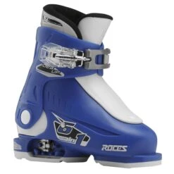 Roces IDEA Up Adjustable Youth Ski Boots | Size 16.0-18.5 -Ski Gear Store RocesIDEAUp16.0 18.5 BlueWhite