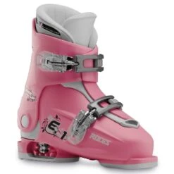 Roces IDEA Up Adjustable Youth Ski Boots | Size 19.0 - 22.0 MP -Ski Gear Store RocesIDEAUp19.0 22.0 DeepPinkWhite