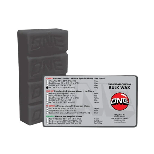 One Ball Jay X-Wax Ice - Snowboard Wax - 750g- No Fluoro