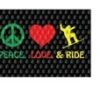 Peace, Love, Ride - Stomp Pad | Snowboard Traction Pad 2 Peace, Love, Ride - Stomp Pad | Snowboard Traction Pad -Ski Gear Store peaceLoveRide